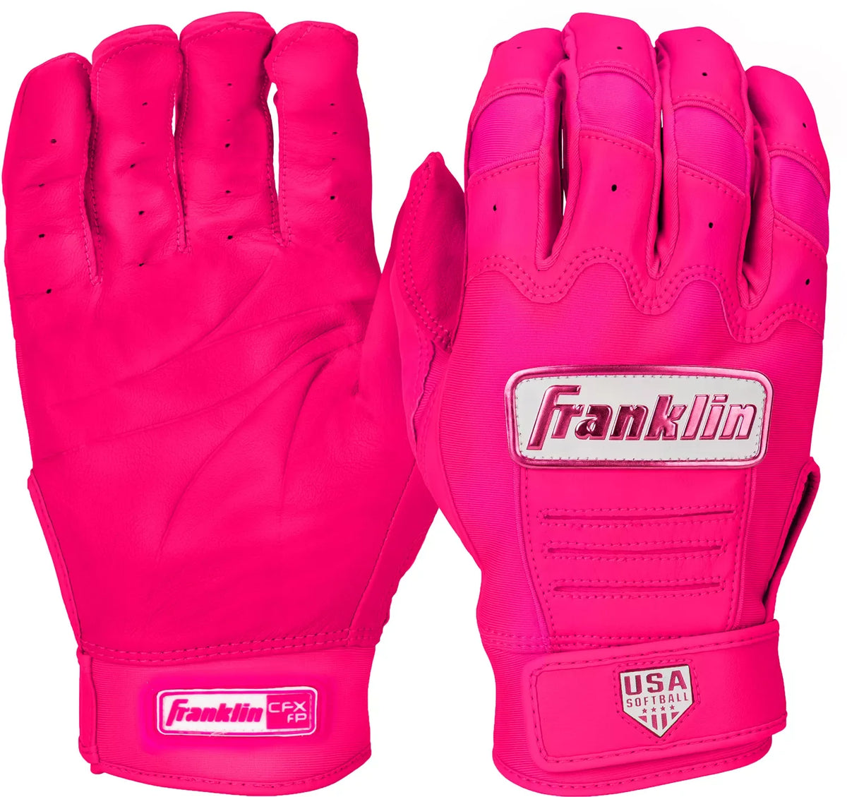 Franklin USA Women Softball CFX FP Batting Glove - 20716F