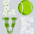 Tennis Love - STK05993 (DTF Transfers)
